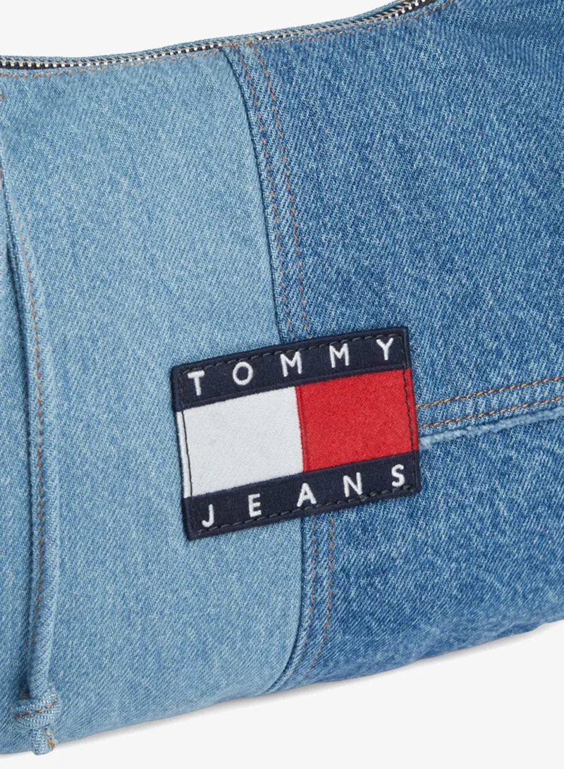 TOMMY JEANS  Patchwork Denim Shoulder Bag for Women | Best Price UAE